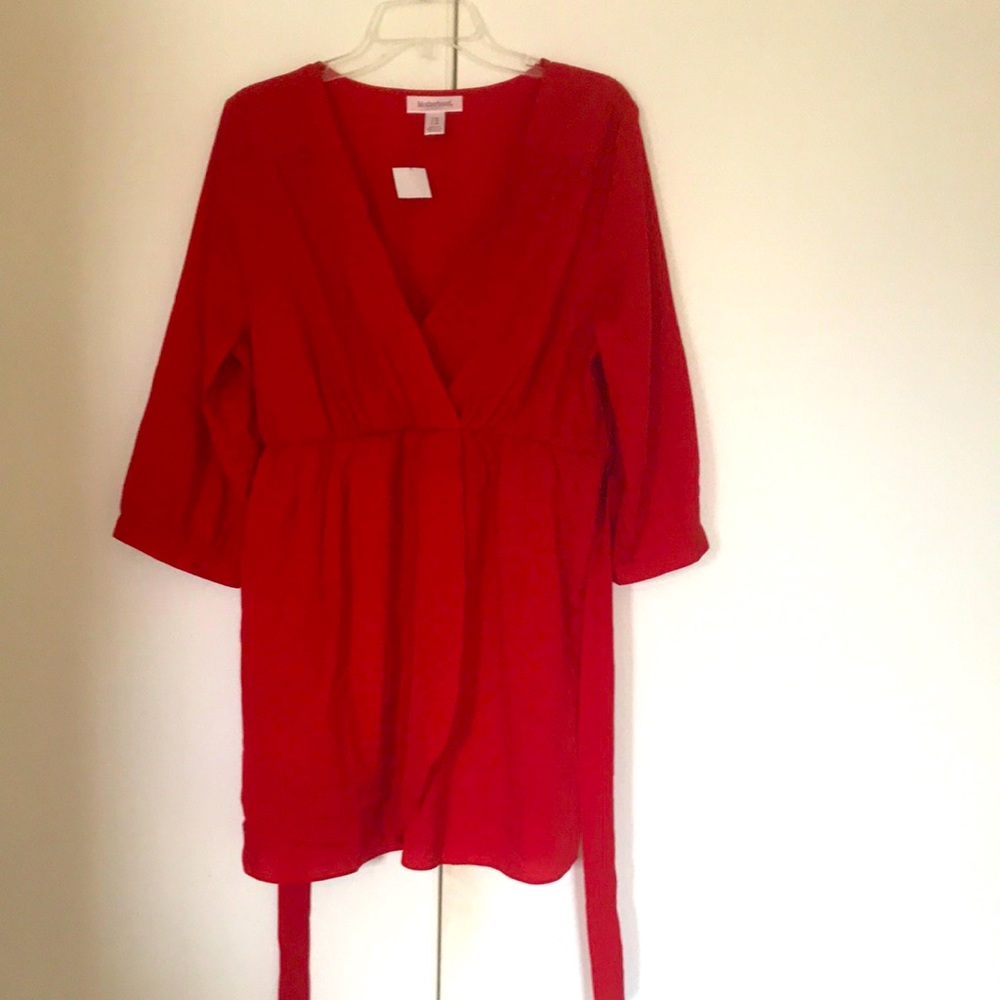 Motherhood Maternity red extra large